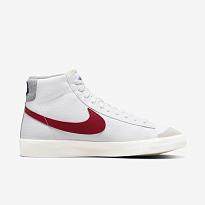 Фото № 4 с приближением к товару «‎Nike Blazer Mid '77 "Athletic Club" Sneakers GreyWhiteRed»