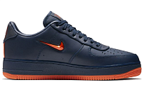 Фото № 2 с приближением к товару «‎Nike Air Force 1 Low Premium Sneakers BlackOrange»