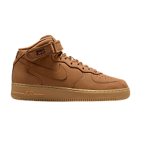 Фото № 1 с приближением к товару «‎Nike Air Force 1 Mid 07 Premium Flax Gum Yellow Black Flax»