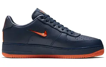 Nike Air Force 1 Low Premium Sneakers BlackOrange (AO1635-400) - 2