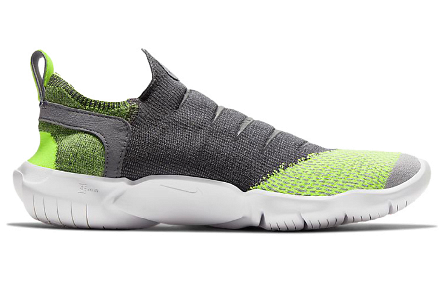 Фото № 2 с приближением к товару «‎Nike Free RN Flyknit 3.0 2020 GreyGreen»