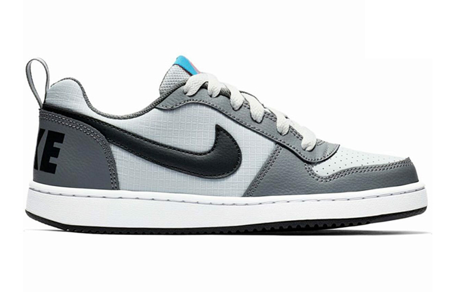 Фото № 2 с приближением к товару «‎Nike Court Borough Low (GS) Shoes GreyBlackBlue»