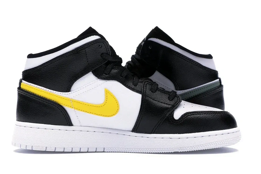 Фото № 3 с приближением к товару «‎Jordan 1 Mid Multi-Color Swoosh »