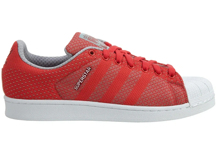 Фото № 1 с приближением к товару «‎adidas Superstar Weave Pack Tomato Tomat Footwear White»