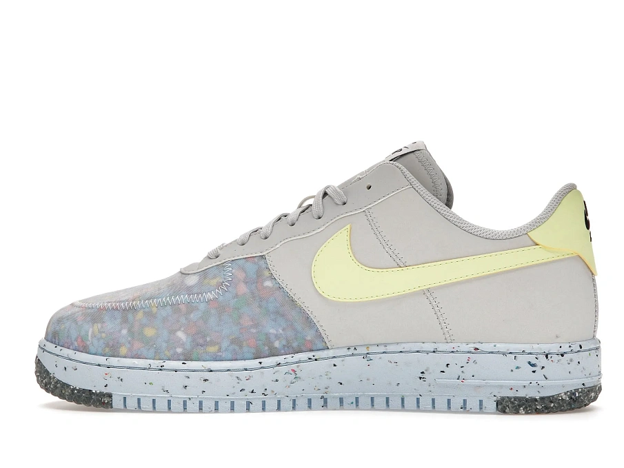 Фото № 5 с приближением к товару «‎Nike Air Force 1 Crater Pure Platinum Barely Volt»