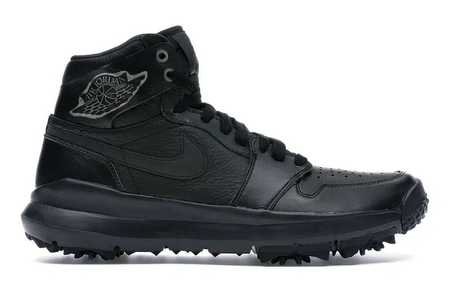 Фото № 1 с приближением к товару «‎Jordan 1 Retro Golf Triple Black»