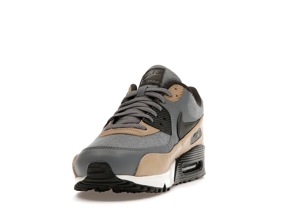 Фото № 4 с приближением к товару «‎Nike Air Max 90 Wool Cool Grey Mushroom»