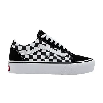 Vans Old Skool Platform Black White Checkerboard - 1