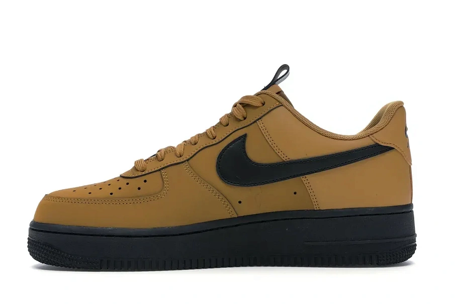 Фото № 3 с приближением к товару «‎Nike Air Force 1 Low Wheat Black»