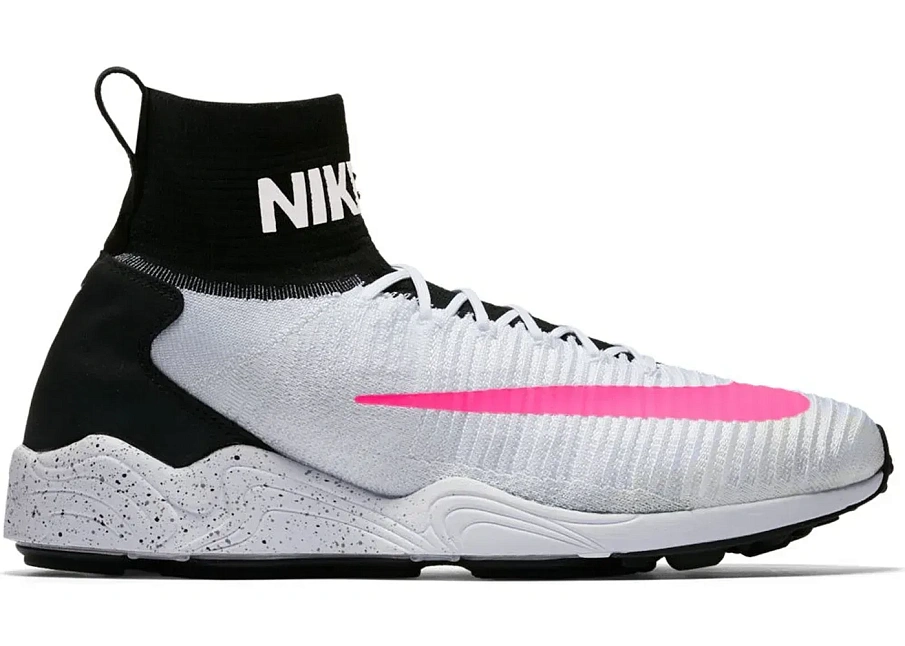 Фото № 1 с приближением к товару «‎Nike Mercurial Flyknit FC White Black Pink Blast»