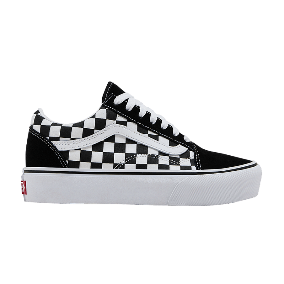 Фото № 1 с приближением к товару «‎Vans Old Skool Platform Black White Checkerboard»