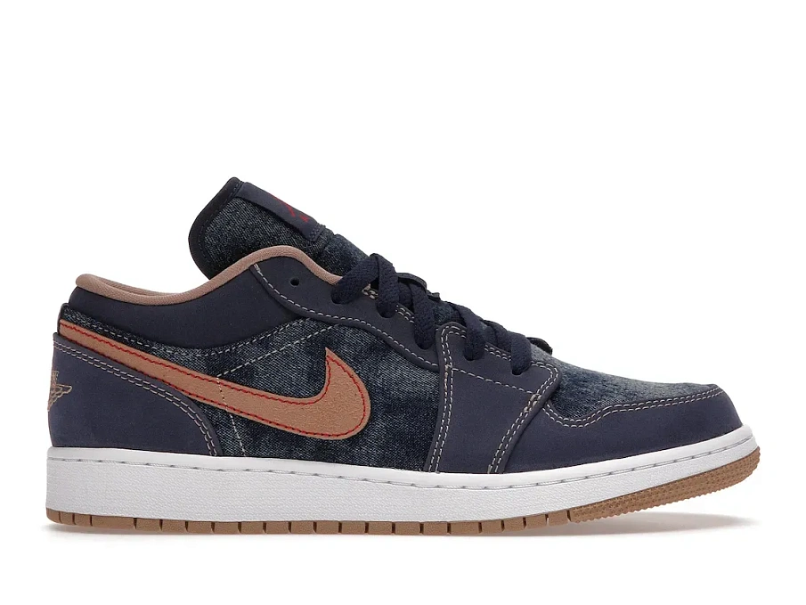 Фото № 1 с приближением к товару «‎Jordan 1 Low SE Denim »