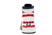 Фото № 4 с приближением к товару «‎Jordan 1 Retro Dave White Wings For the Future Gold»