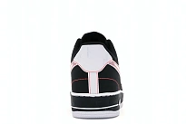 Фото № 4 с приближением к товару «‎Nike Air Force 1 Low Schematic Black White Bright Crimson»