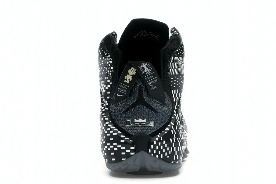 Фото № 4 с приближением к товару «‎Nike LeBron 12 BHM (2015)»