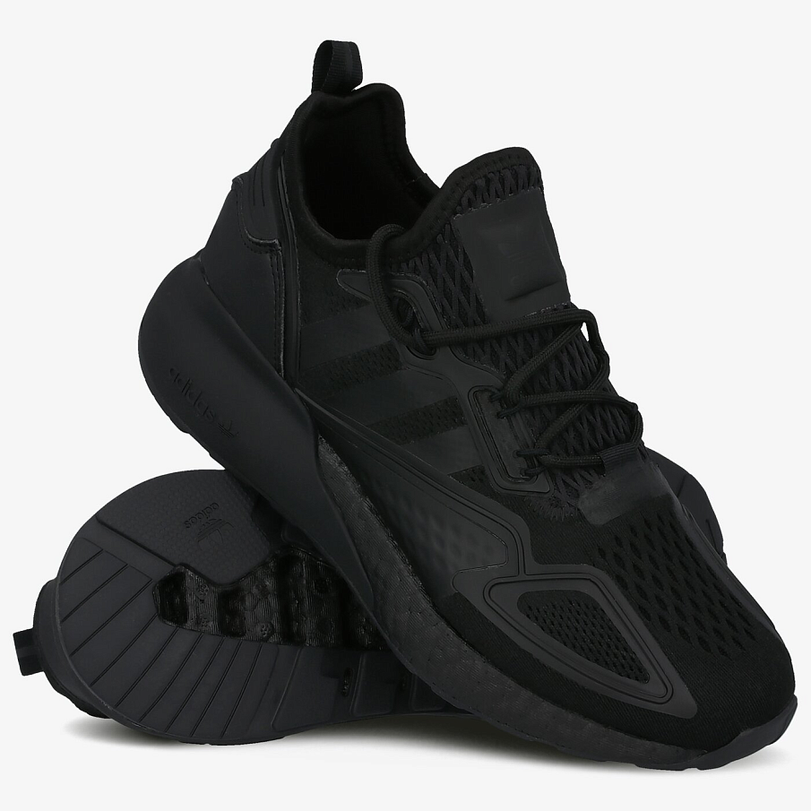 Фото № 4 с приближением к товару «‎Adidas Originals Zx 2K Boost Sports Casual Shoes Black»