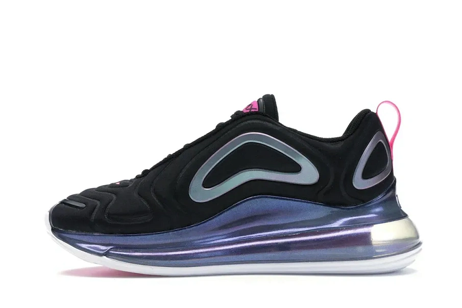 Фото № 3 с приближением к товару «‎Nike Air Max 720 Black Laser Fuchsia »