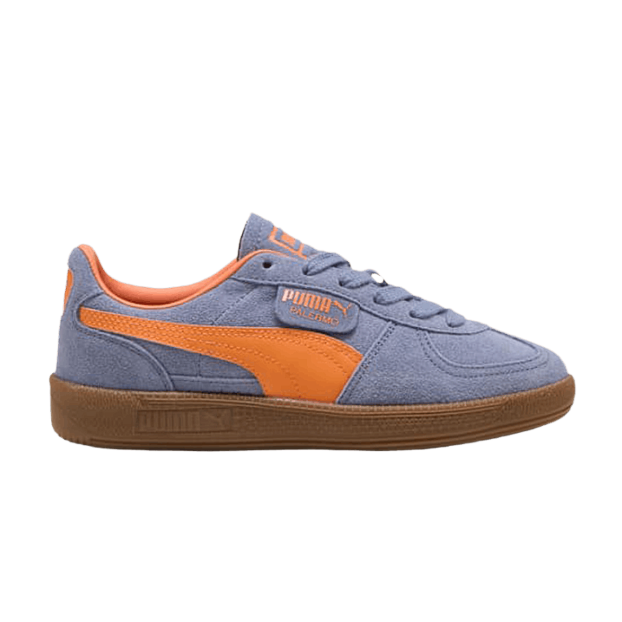 Фото № 1 с приближением к товару «‎Puma Palermo GS Gray Sky Melon Glow»