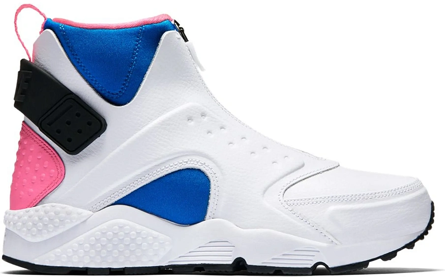 Фото № 1 с приближением к товару «‎Nike Air Huarache Run Mid White Soar Pink Pow »