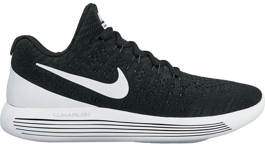 Фото № 1 с приближением к товару «‎Nike Lunar Epic Flyknit 2 Low Black White »