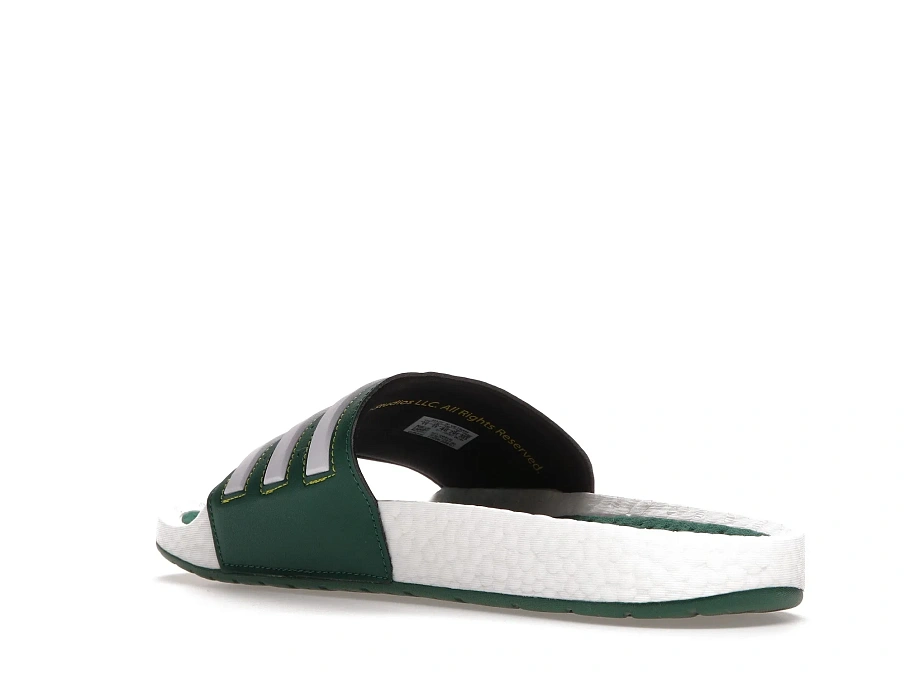 Фото № 6 с приближением к товару «‎adidas Golf Adilette Boost Slide Extra Butter Happy Gilmore»