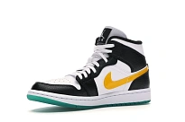 Фото № 2 с приближением к товару «‎Jordan 1 Mid Alternate Swooshes Red Yellow »