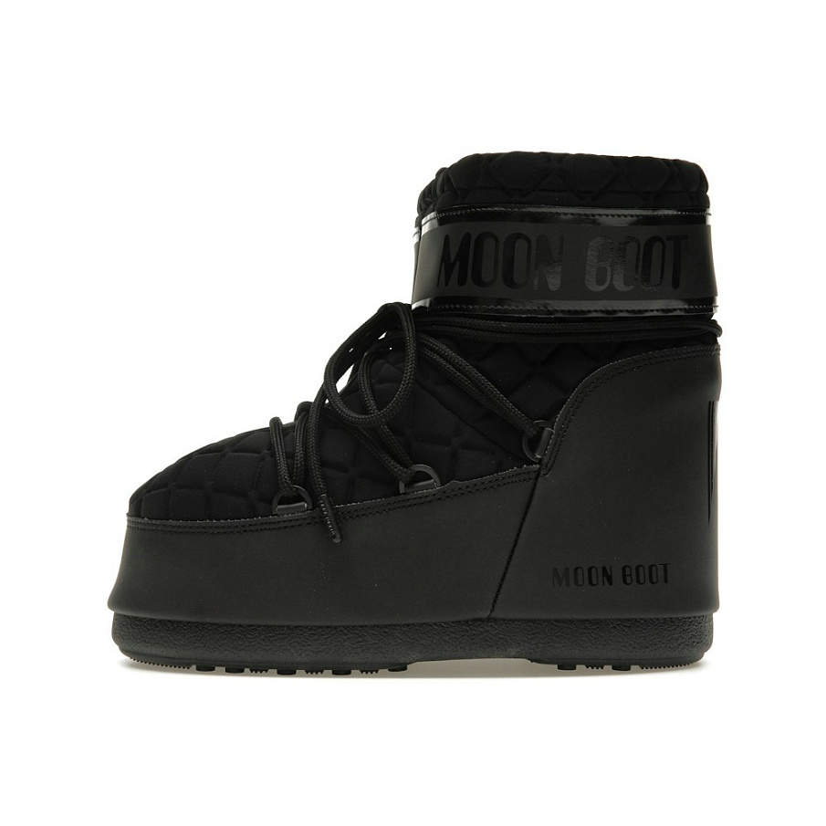 Фото № 3 с приближением к товару «‎Moon Boot Icon Quilt Low Boot Sigma Black»