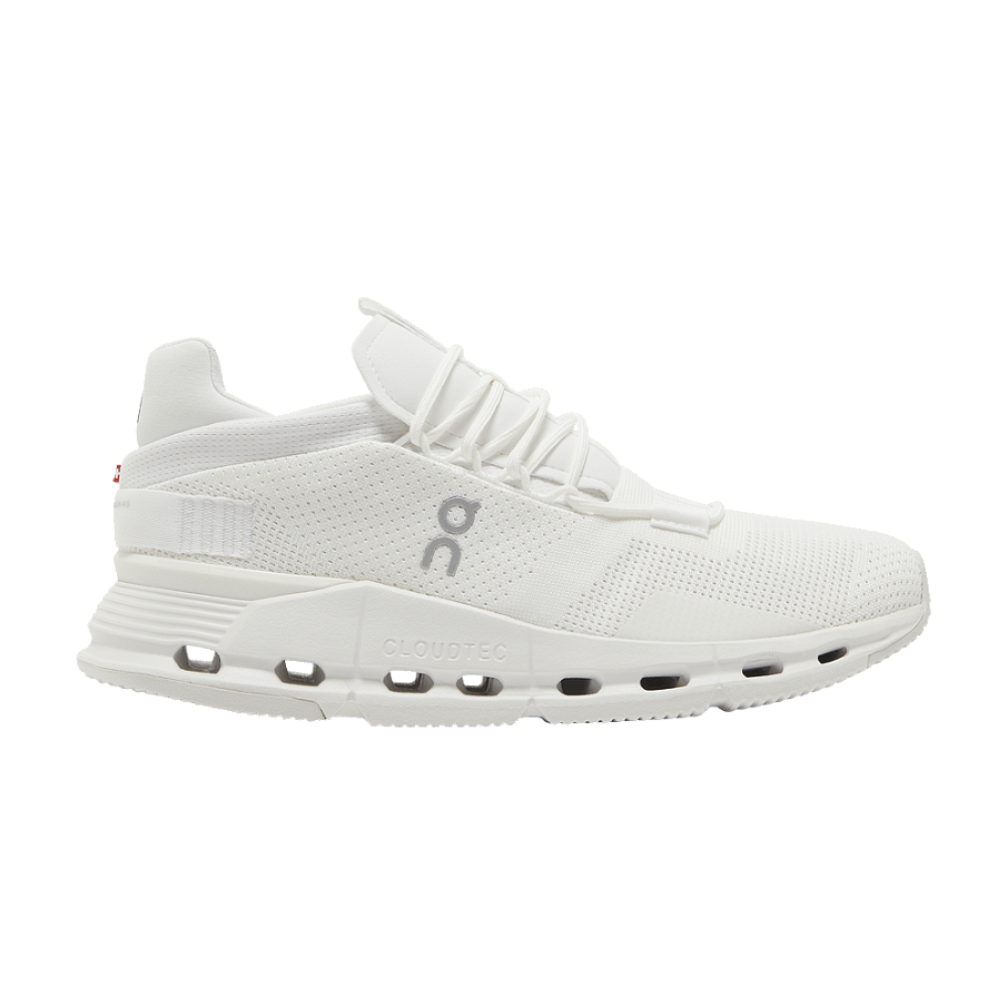 Фото № 1 с приближением к товару «‎ON Women's Cloudnova Triple White»