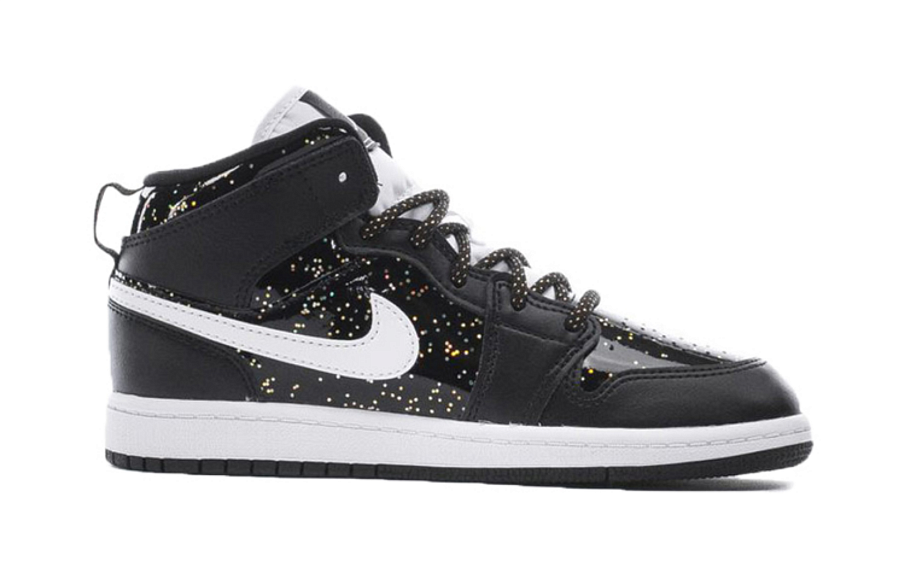 Фото № 2 с приближением к товару «‎(BP) Air Jordan 1 Mid SE Black»