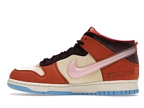 Фото № 6 с приближением к товару «‎Nike Dunk Mid Social Status Free Lunch Chocolate Milk»