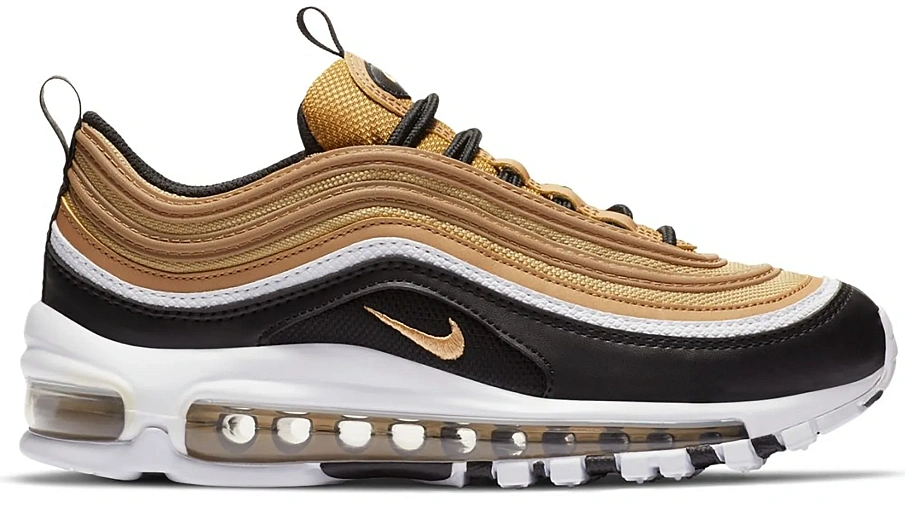 Фото № 1 с приближением к товару «‎Nike Air Max 97 Metallic Gold Black White »