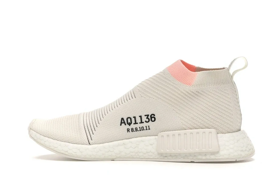 Фото № 6 с приближением к товару «‎adidas NMD CS1 White Clear Orange »
