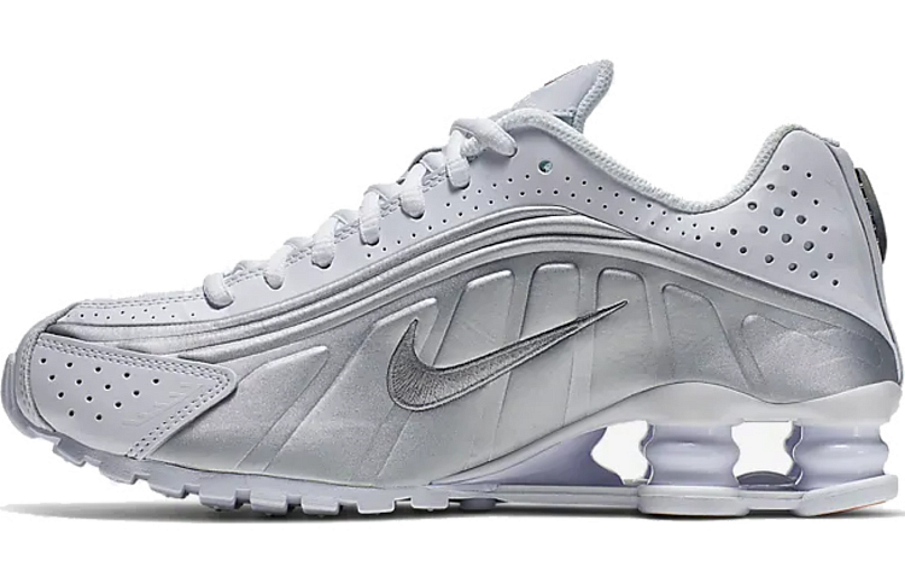 Фото № 1 с приближением к товару «‎Nike Shox R4 GS 'White Metallic Silver'»