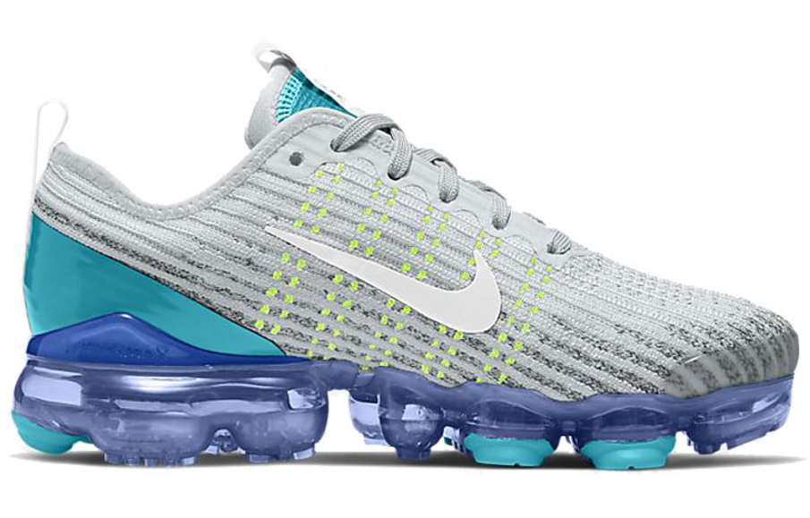 Фото № 2 с приближением к товару «‎Nike Air VaporMax Flyknit 3 GS 'Oracle Aqua'»