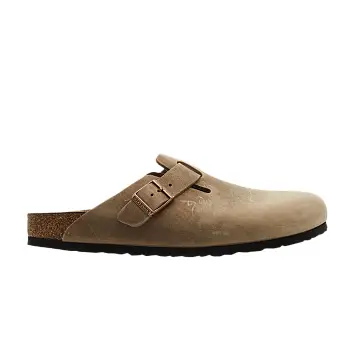Birkenstock Women's Boston Oiled Leather Tobacco Brown - 1