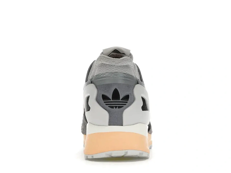 Фото № 4 с приближением к товару «‎adidas ZX 10000 C Grey Acid Orange»