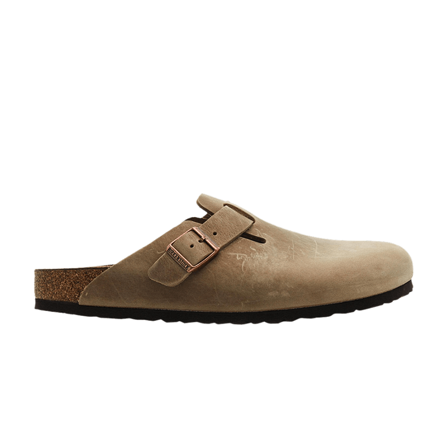 Фото № 1 с приближением к товару «‎Birkenstock Women's Boston Oiled Leather Tobacco Brown»