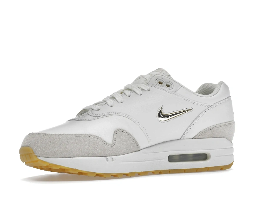 Фото № 4 с приближением к товару «‎Nike Air Max 1 Jewel Summit White »