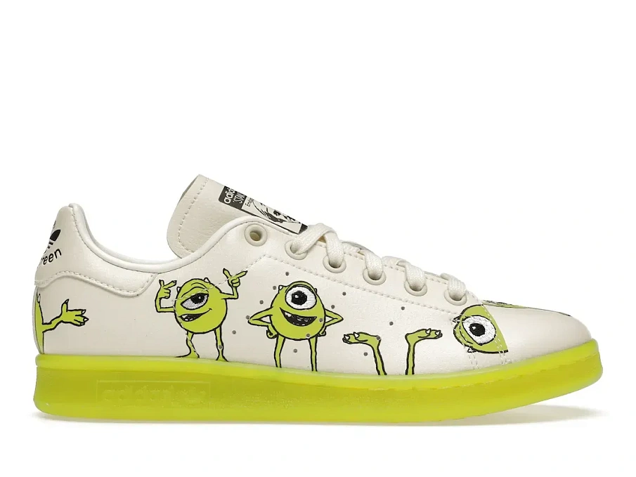 Фото № 1 с приближением к товару «‎adidas Stan Smith Monsters Inc. Mike Wazowski»