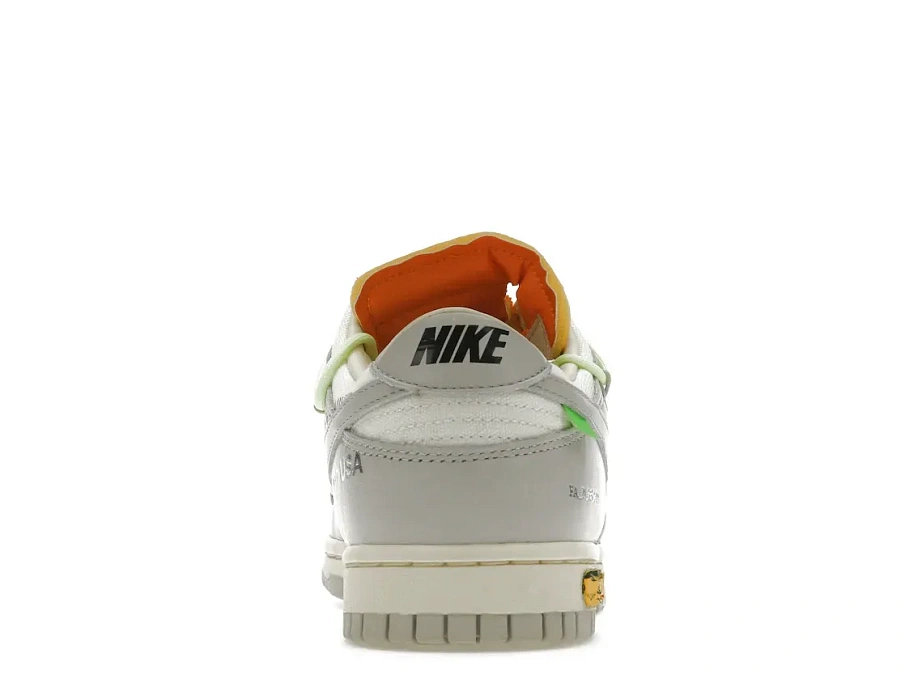 Фото № 4 с приближением к товару «‎Nike Dunk Low Off-White Lot 43»