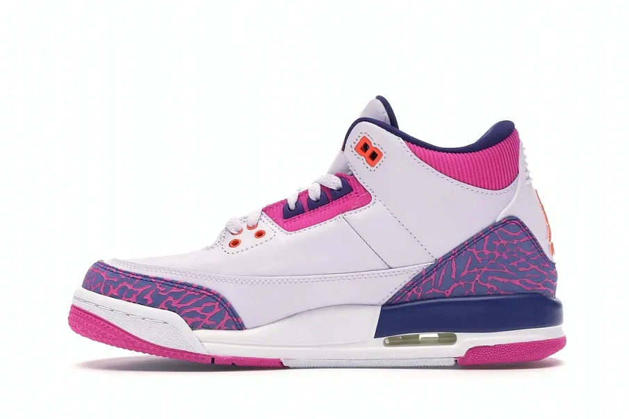 Фото № 3 с приближением к товару «‎Jordan 3 Retro Barely Grape »