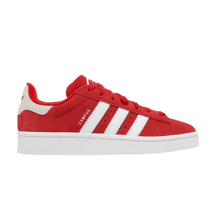 Фото № 1 с приближением к товару «‎adidas Campus 00s J Scarlet - White Heel Tab (IG1230)»