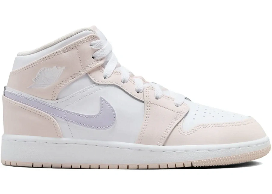Фото № 1 с приближением к товару «‎Jordan 1 Mid Pink Wash »