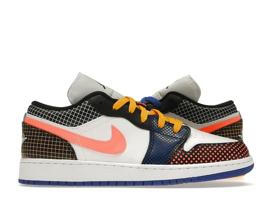 Фото № 1 с приближением к товару «‎Jordan 1 Low MMD Multi-Color Grid »