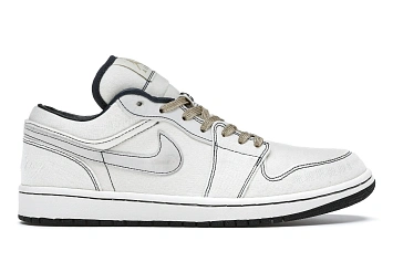 Jordan 1 Retro Phat Low Jeter Canvas - 1