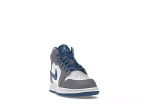Фото № 6 с приближением к товару «‎Jordan 1 Mid True Blue Cement »