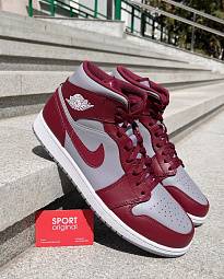 Фото № 1 с приближением к товару «‎Air Jordan 1 Mid "Cherrywood Red"»