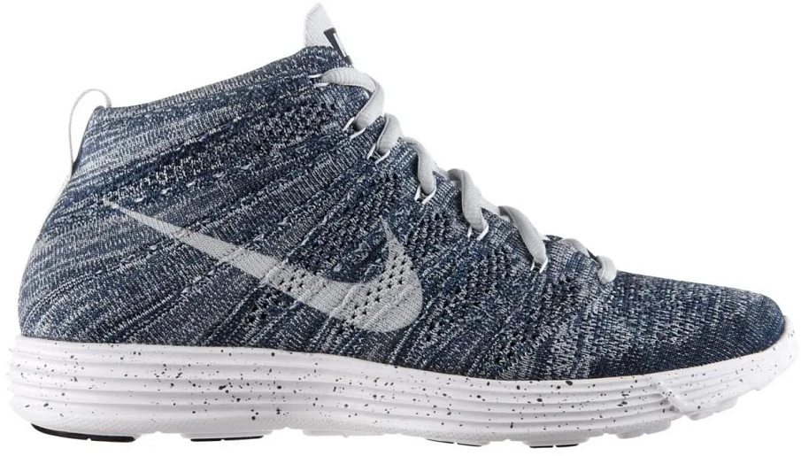 Фото № 1 с приближением к товару «‎Nike Lunar Flyknit Chukka Squadron Blue Pure Platinum»