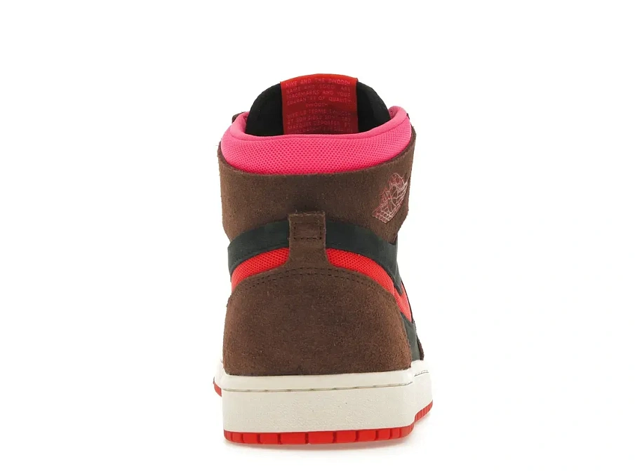 Фото № 4 с приближением к товару «‎Jordan 1 High Zoom Air CMFT 2 Cacao Wow Picante Red »
