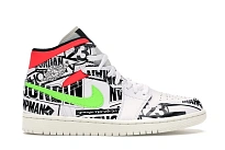 Фото № 1 с приближением к товару «‎Jordan 1 Mid All Over Logos»